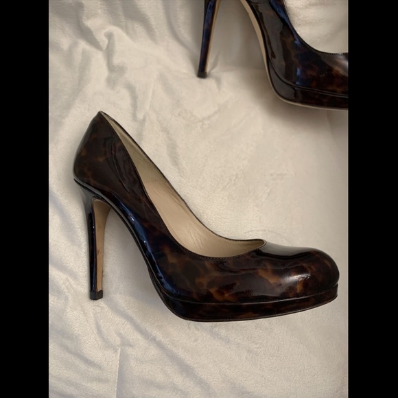 USED L.K.‎ Bennett - Sledge - Pump in Tortoise 39 - Picture 9 of 12